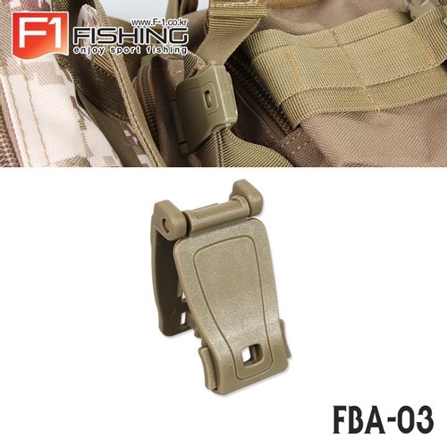 에프원-FBA-03 루어가방 클립/소지품걸이 낚시