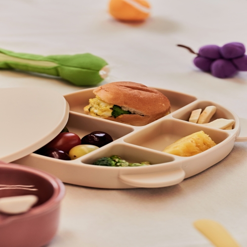 폴레드 폴쿵 실리콘 유아 흡착 식판