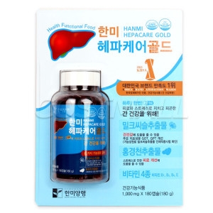 한미양행 헤파케어 골드 1000mg 180캡슐