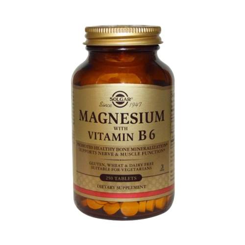 솔가 마그네슘 위드 비타민 B6 250캡슐