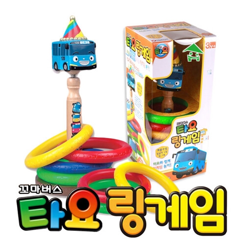 바니랜드  타요 링게임 링걸이 링던지기 고리던지기 링쌓기