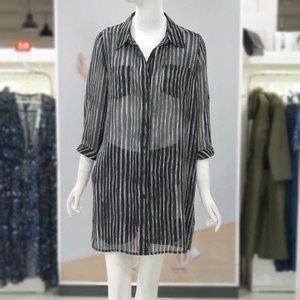 꼼빠니아  CAAU5-WRC140 시폰 롱남방