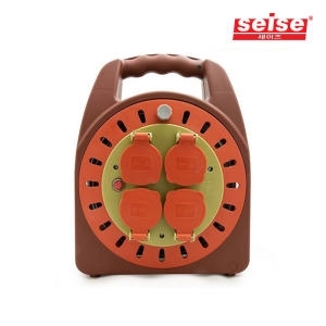 세이즈  4구 X2 IP 캡형 전선릴