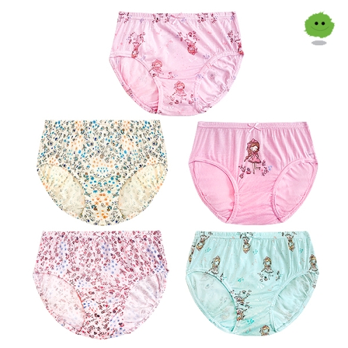 블루핀키즈 BWK-3052 여아동 대나무 레이온 삼각팬티_60~85호