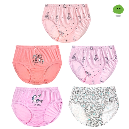 블루핀키즈 BWK-3051 여아동 대나무레이온 삼각팬티_60~85호