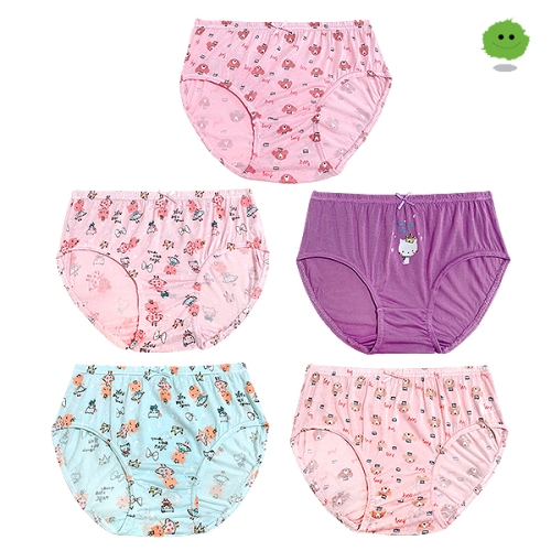 블루핀키즈 BWK-3053 여아동 대나무 레이온 삼각팬티_60~85호