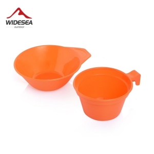 WIDESEA 컵 그릇 세트