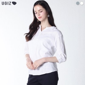 어스앤뎀 UGIZ  롤링 헨리 트임 코튼 셔츠   130716