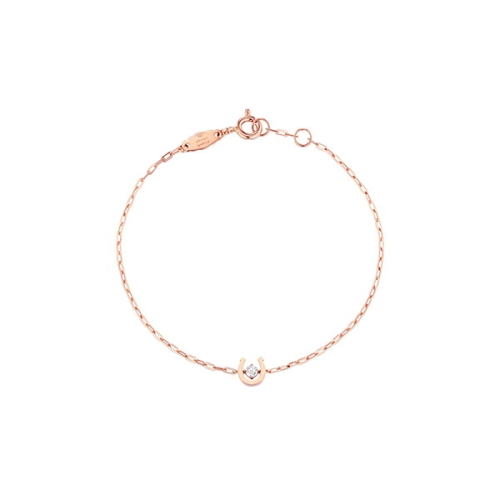 스톤헨지 14K 럭키유 4월 탄생석 팔찌 P1507D