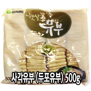 다인푸드  사각유부 500g