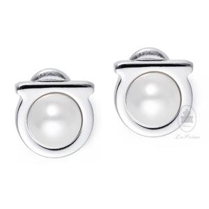 살바토레페라가모 페라가모 간치니 진주 귀걸이 76 0121 0696454