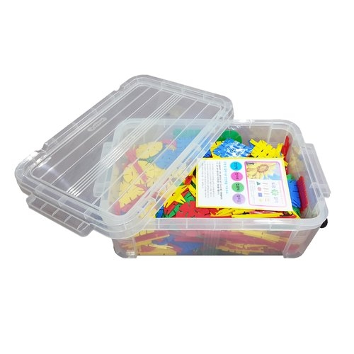 하트투하트  E3도형꽃블럭 600pcs 어린이집 유치원 아기장난감 유아블록 아동영아교구 어린이
