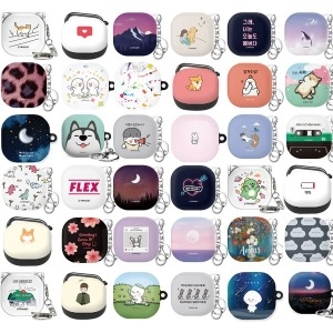 갤럭시 버즈2 버즈 라이브 프로 하드 캐릭터 케이스