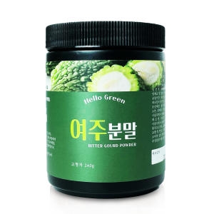 헬로우그린 헬로우 그린 국내산 국산 여주 분말 가루 240g 건여주