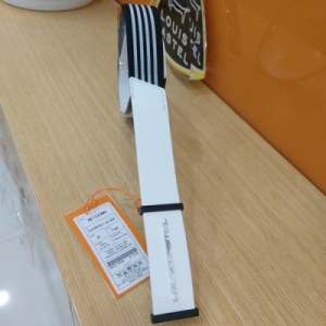 루이까스텔  남성/3MOBT901W배색웨빙블랙도금포인트벨트