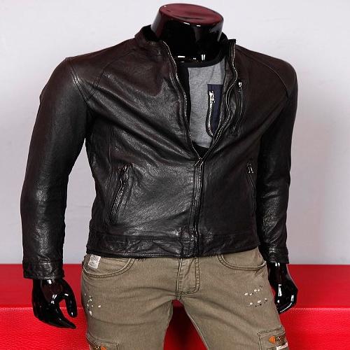 핸드메이드가죽자켓쇼핑몰 스타일엔터 3포켓 가죽자켓 라이더자켓  핸드메이드 맞춤제작