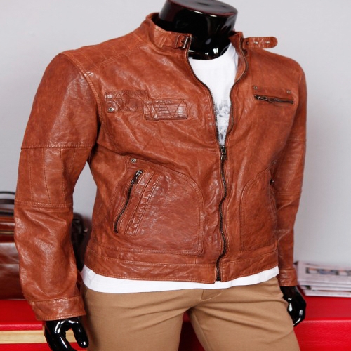 핸드메이드남자가죽자켓쇼핑몰 스타일엔터 베지터블워싱 3포켓 남자라이더자켓 가죽자켓  핸드메이드 맞춤제작