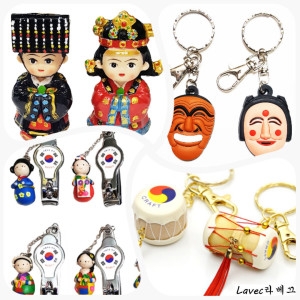 장구북 열쇠고리10개 한국공예품외국인선물결혼답례품