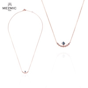 텐바이텐  매직 다이아몬드 반달 목걸이 54128