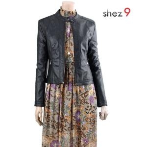 쉬즈넘버나인 볼륨 라이더 집업 자켓