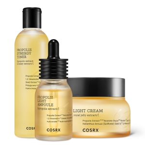 코스알엑스 풀핏 프로폴리스 토너+앰플+크림 3종 Set