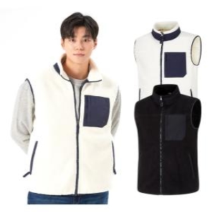 콜핑 남성 겨울 플리스 베스트 2004VK764M_T7P9 15527_2004VK764M02