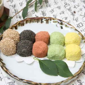 오색경단 20g50개  백일떡 돌떡 잔치 떡선물