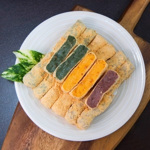 못난이 인절미 1kg  견과류인절미/콩가루/쑥/호박/흑미