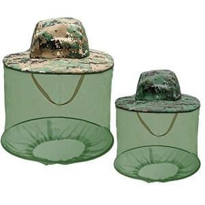 작업모자 소형 고급 밀리터리 방충망 모자 양봉모자