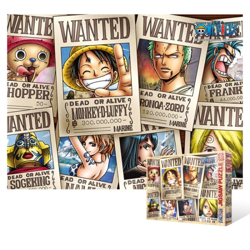 학산문화사  원피스 직소퍼즐 300pcs 현상수배