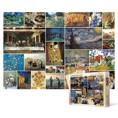 1000피스 직소퍼즐 명화 컬렉션 24점