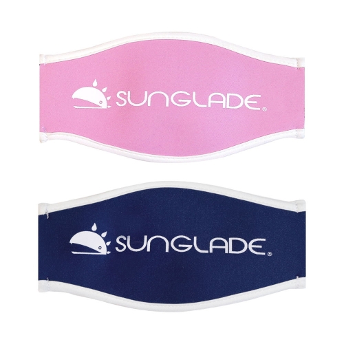 커머스플러스 썬글레이드 스노클링 물안경 양면 배색 스트랩 커버밴드