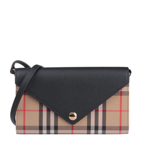 버버리 디태처블 스트랩 빈티지 체크 숄더백_8022560