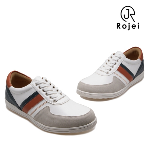 로제이_슈즈  로제이 남자 캐주얼 댄디 스니커즈 RMH227_WH