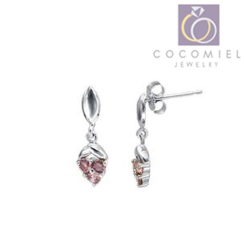 New Best 핑크 열매 S-42-E 귀걸이 패션귀걸이 실버귀걸이 은 168257