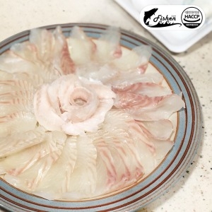 피쉬앤  제주 두툼 광어회 슬라이스 400g 횟집그대로