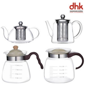 DHK 내열유리 티포트 주전자