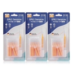 상아이크린  이크린 휴대용 치간칫솔 I자형