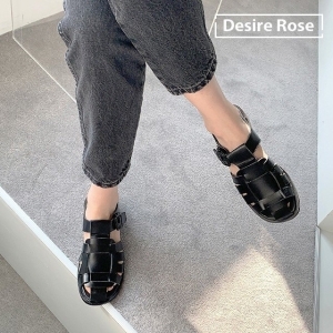 디자이어로즈 여자 대학생 여름 가죽샌들 1.5cm TAS0142  S5365586