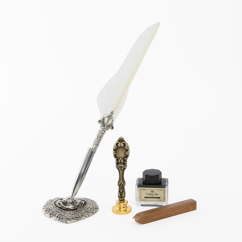 (주)Tree  굿즈트리 루아 퀼 깃털 만년필 6종세트