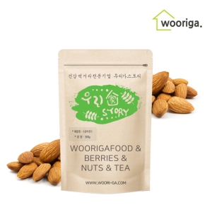 우리가스토리  구운 아몬드 300g