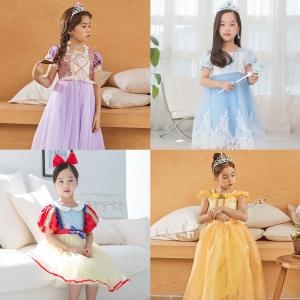 겨울왕국 엘사 공주 여아 드레스