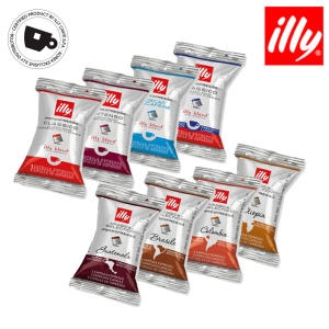 일리  클라시코 룽고 싱글플로우팩 캡슐커피 100캡슐