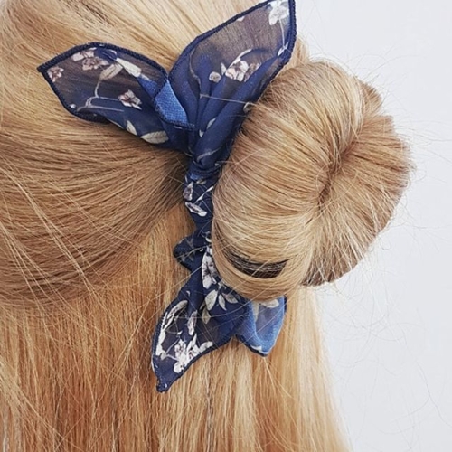 단아리본 당고 올림머리 헤어밴드  20H031   3color