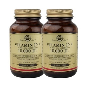  솔가 비타민 D3 콜레칼시페롤 10000IU 120정[2개]