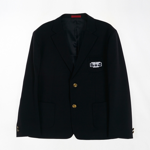 골드 버튼 네이비 남자 자켓  용산중   1754774