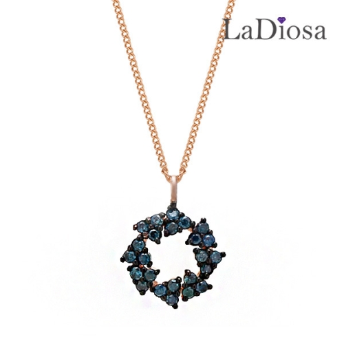 La Diosa 라디오사 14K 다이아 목걸이 LK14JS-397N