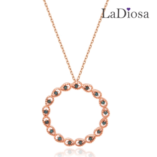 라디오사  14K 다이아 목걸이 LK14JA-1186N