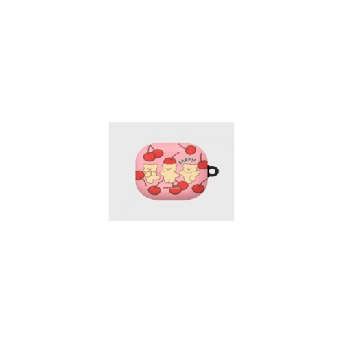 어프어프 Cherry nini-pink 갤럭시 버즈 프로/라이브 케이스