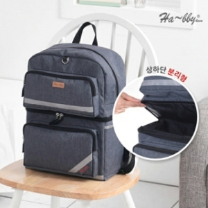 맘스포유  상하단 분리형 보온보냉 기저귀 가방
